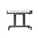 Stand Peerless PNSR760M C/Ruedas Plata P/Monitor PNL802B