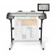 Plotter HP DesignJet G6H50BÑB1K 44-IN Escáner SD Pro de 44 pulgadas 9600 dpi Obligatoria Instalación H4518E
