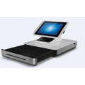 PayPoint ELOTOUCH E008250 10i1 for iPad Cajon Dinero Lector Impresora Recibos Blanco