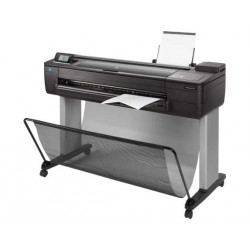 Plotter HP F9A29A DesignJet T730 36 in Printer Sheet feed roll feed input tray media bin automatic cutter Wi Fi
