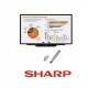 Pizarron Interactivo SHARP PN-C603D Touch LCD 60" Uso Rudo 3YR