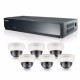 Cámara de seguridad SAMSUNG SRK-3040SN1T/UC NVR 1TB HDD 60FT CAT5 NE 4 NETWORK CAMERAS
