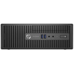 Desktop HP Z2F89LT ProDesk 400 G3 SFF Ci3 6100 8GB DDR4 1TB HD Graphics DVD R RW W10 Pro