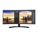 Monitor LG 34UC88 34" Curved LCD LED IPS Wide Full HD 3440x1440 HDMI DisplayPort USB