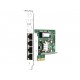 Adaptador HPE 647594-B21 Ethernet 33 1T de 1 Gb y red de 4 puertos PCIe compatible con x4 x8 x16 PCI Express slots