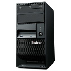 Servidor LENOVO ThinkServer TS150 Xeon E3-1225 v5 8GB DDR4 ECC 2 x 1TB HD Graphics P530 Gigabit DVD R RW WServer 2012