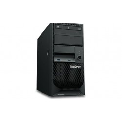 Servidor LENOVO 70LUA02WLD ThinkServer TS150 Xeon E3-1225 v5 8GB DDR4 ECC 2 x 1TB HD Graphics P530 Gigabit DVD R RW WServer 2012