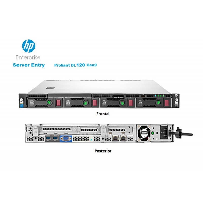 Servidor HPE 830011 ProLiant DL120 Gen9 Xeon E5-2603v4 6Core 15MB