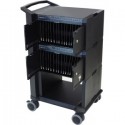 Carro para Tabletas ERGOTRON DM32-1004-1 4Ruedas 101.60mm 32 Tabletas Negro