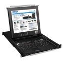 Switch TRIPP-LITE B020-016-17-IP KVM 16 Puertos con Consola LCD 17"