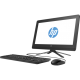 Desktop HP 205 G3 Z2A75LT AMD E2 7110 4GB DDR3L 1TB AIO LED 19.5" AMD Radeon Serie R2 U Óptica DVDR RW W10 Pro
