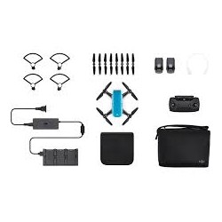 Combo Drone DJI Spark Fly 12MP HD CMOS 1 / 2.3 Wi Fi Azul CP.PT.000902