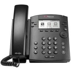 Telefono Polycom VVX 301 POE 6 Lineas para Skype 2200-48300-019