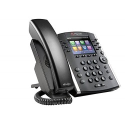 Telefono Escritorio Polycom VVX 401 POE 12 Lineas HD Voice 2200-48400-025