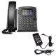 Telefono Escritorio Polycom VVX 411 POE 12 Lineas HD Voice 2200-48450-025