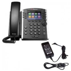 Telefono Escritorio Polycom VVX 411 POE 12 Lineas HD Voice 2200-48450-025