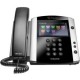 Telefono Escritorio Polycom VVX 601 POE 16 Lineas para Skype 2200-48600-019