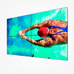 Solucion VideoWall LG 55LV35A 2x2 LED 55" FullHD 24/7 1.5mm Bezel Ethernet HDMI DVID USB