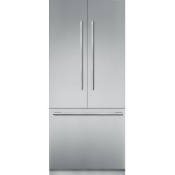 Refrigerador T36BT910NS Thermador con congelador puerta inferior Masterpiece 36in Acero inoxidable incorporado