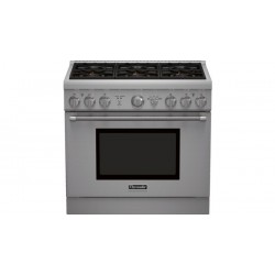 Estufa PRL366GH Pro-Harm 36" LP Range 6 BRNR 2 con ExtraLow y horno de 5.0 pies cúbicos