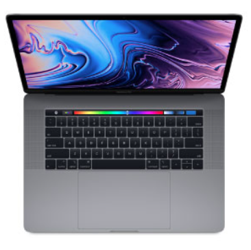 Macbook Pro Apple MV912E/A Core i9 9°G 8 Cores 2,3GHz 512GB Touch