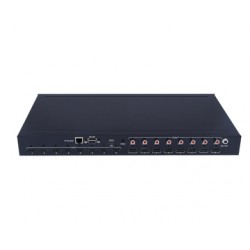 Controlador 8x8 HDMI2.0 Matrix Support 4K @ 60hz YUV4: 4: 4, 18Gbps, HDR