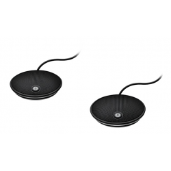 Micrófonos de Expansión Logitech 989-000171, Alámbrico, Negro