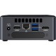 Intel NUC BLKNUC7I5DNHE PC/estación de trabajo barebone i5-7300U 2,6 GHz UCFF Negro BGA 1356
