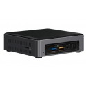 Intel BOXNUC7I5BNK PC/estación de trabajo barebone i5-7260U 2,2 GHz UCFF Negro, Gris