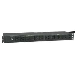Tripp Lite PDU Monofásico Básico, 2.9kW 30A 120V, para Instalación Horizontal en 1U de Rack, 24 Tomacorrientes NEMA 5