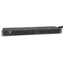 Tripp Lite PDU Monofásico Básico, 2.9kW 30A 120V, para Instalación Horizontal en 1U de Rack, 24 Tomacorrientes NEMA 5