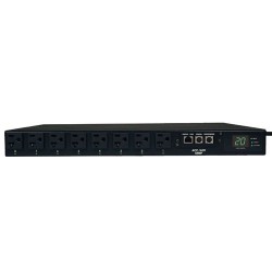 Tripp Lite PDU Monofásico Controlable / Switch de Transferencia Automática, 1.9kW 20A 120V, Instalación Horizontal 1U