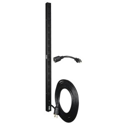 Tripp Lite PDU Monofásico Básico, 2.4kW 20A 120V, para instalación Vertical de 0U en Rack 14 Tomacorrientes NEMA 5-15