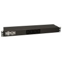 Tripp Lite PDU Monofásico Básico, 1.6-3.8kW 16/20A 100-240V, Instalación Horizontal 1U en Rack, 2 Tomacorrientes C19 