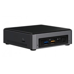Intel NUC NUC7I3BNK i3-7100U 2,4 GHz UCFF Negro, Gris BGA 1356