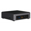 Intel NUC NUC7I3BNK i3-7100U 2,4 GHz UCFF Negro, Gris BGA 1356