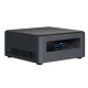 Intel NUC BLKNUC7I7DNH1E PC/estación de trabajo barebone i7-8650U 1,9 GHz UCFF Negro, Gris BGA 1356