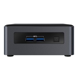 Intel NUC BLKNUC7I7DNH1E PC/estación de trabajo barebone i7-8650U 1,9 GHz UCFF Negro, Gris BGA 1356