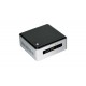 Intel NUC BOXNUC5I3RYHS PC/estación de trabajo barebone i3-5005U 2 GHz UCFF Negro, Gris BGA 1168