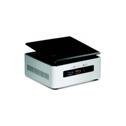 Intel NUC BOXNUC5I3RYHS PC/estación de trabajo barebone i3-5005U 2 GHz UCFF Negro, Gris BGA 1168