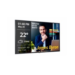 LG 43UM3DF pantalla de señalización 109,2 cm (43") IPS 4K Ultra HD Pantalla plana para señalización digital Negro We