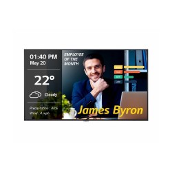 LG 55UM3DF pantalla de señalización 139,7 cm (55") IPS 4K Ultra HD Pantalla plana para señalización digital Negro We