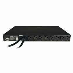 Tripp Lite PDU Monofásico con Medidor Digital / Switch de Transferencia Automática, 1.9kW 20A 120V, Instalación Horiz