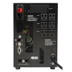 Tripp Lite UPS SmartOnline En Línea de Doble Conversión de 1kVA, para Torre, pantalla LCD interactiva, tomacorrientes 