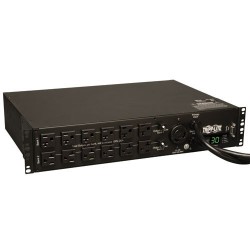 Tripp Lite PDU Monofásico con Medidor Digital / Switch de Transferencia Automática, 2.9kW 30A 120V, Instalación Horiz