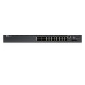 DELL N2024P Gestionado L3 Gigabit Ethernet (10/100/1000) Negro 1U Energía sobre Ethernet (PoE)
