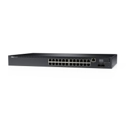 DELL N2024P Gestionado L3 Gigabit Ethernet (10/100/1000) Negro 1U Energía sobre Ethernet (PoE)