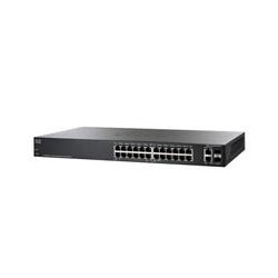 SWITCH CISCO SMB // 24 PUERTOS POE+ 10/100/1000 CON PRESUPUESTO DE ENERGÍA DE 195 W // 2 PUERTOS COMBINADOS SFP/GIGABIT