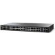 SWITCH CISCO SMB // 48 PUERTOS 10/100/1000 // 2 PUERTOS COMBO GE RJ45/SFP ADMN LIGTH CAPA 2 (REMPLAZO DEL SLM2048T-NA)