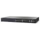SWITCH CISCO SMB - 24 PUERTOS - 10/100/1000 MBPS - ADMINISTRRABLE - 2 PUERTOS SFP - RACK -56 GBIT/S 
